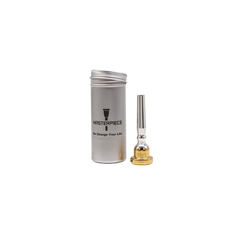Masterpiece "CLASSIC" Trompeten Mundstück - 24k Gold