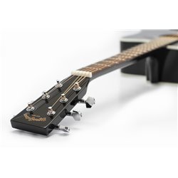 Westerngitarre Sigma Guitars DMC1ST BK schwarz
