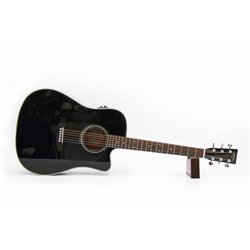 Westerngitarre Sigma Guitars DMC1ST BK schwarz