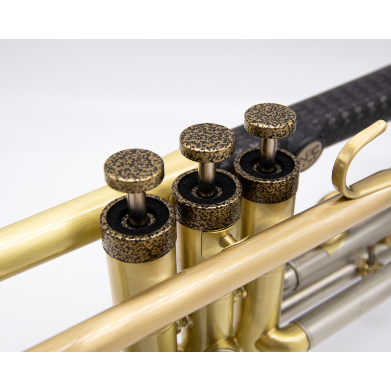 ChangeMaker Tuning Set für Bb-Trompete - Gold/Schwarz "Leopard"