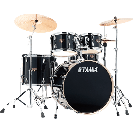 TAMA Imperialstar 20" Bass Drum SET inkl. Hardware - Hairline Black