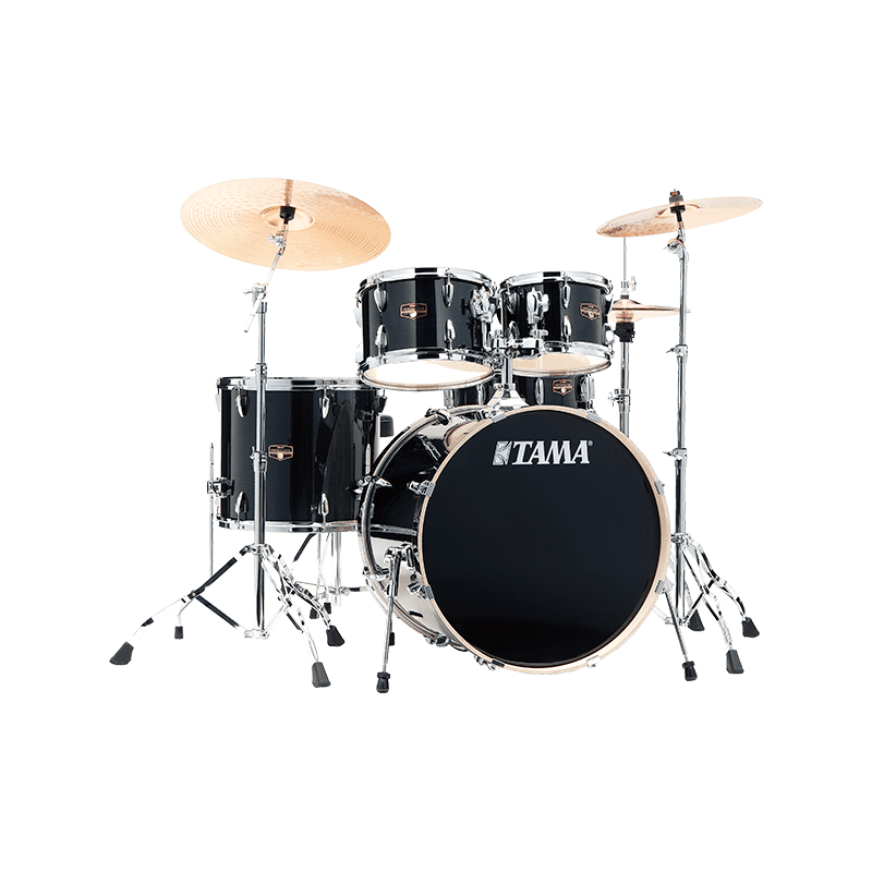 TAMA Imperialstar 20" Bass Drum SET inkl. Hardware - Hairline Black