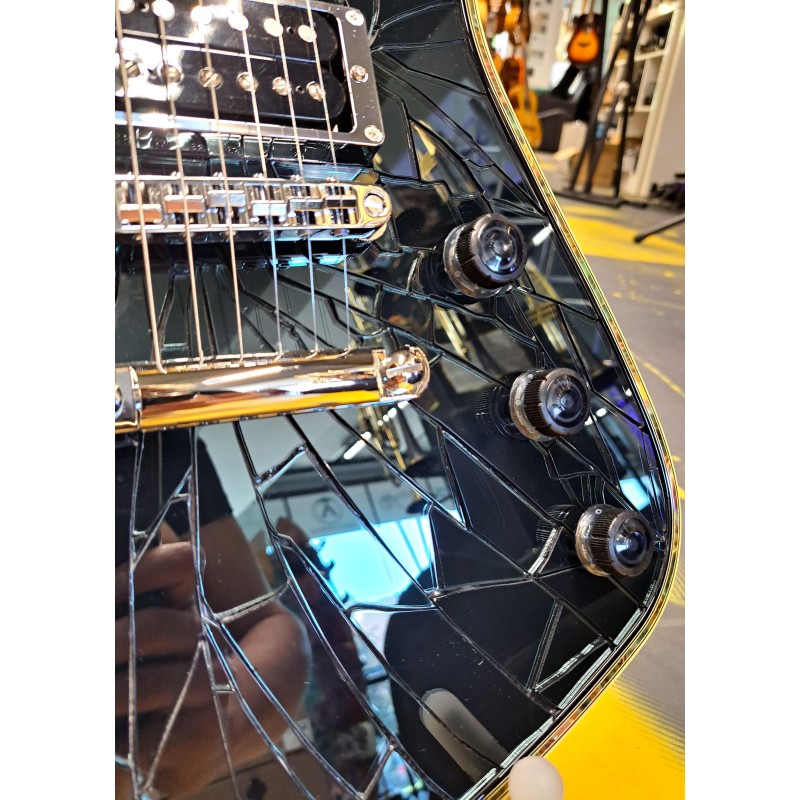 Ibanez PS3CM Paul Stanley Signature Cracked Mirror Iceman