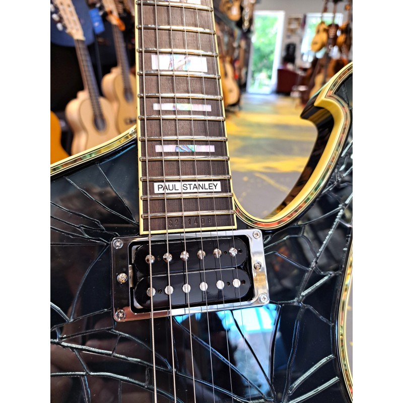 Ibanez PS3CM Paul Stanley Signature Cracked Mirror Iceman