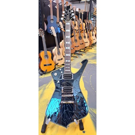 Ibanez PS3CM Paul Stanley Signature Cracked Mirror Iceman