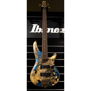 Ibanez J-Custom JCSR2021 NTL Buckeye Burl E-Bass