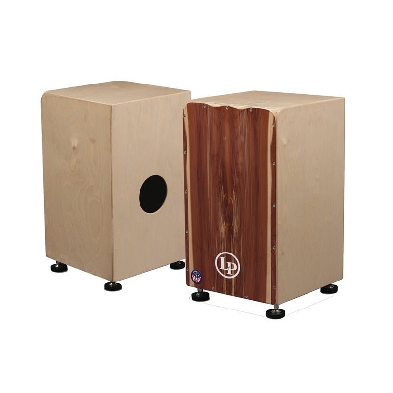 Latin Percussion Cajon Americana Flamenco Exotic Cedar Wire