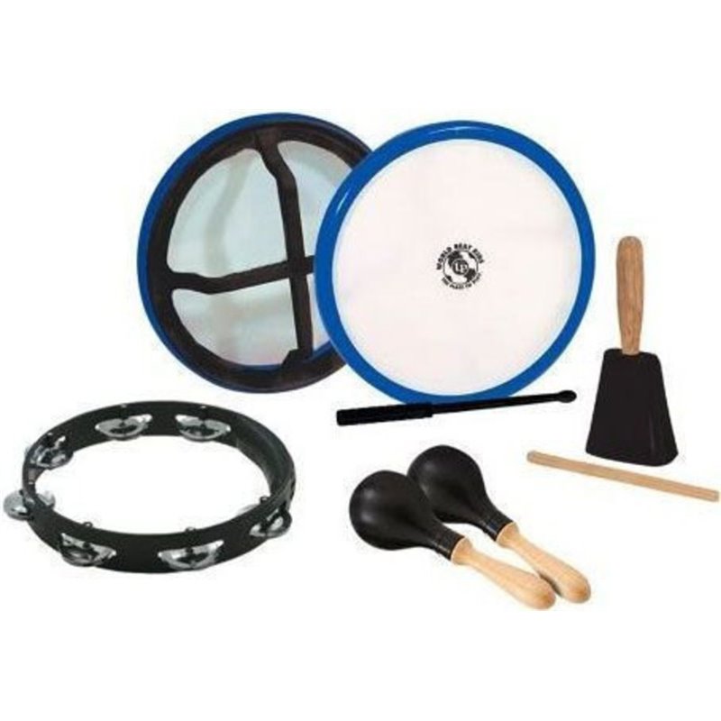 Latin Percussion Percussion Pack WBK400 WB Kids World Rhythm Set