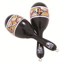 Toca Painted wood Maracas Shaker