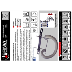  Beinbügel - Flexi-Beinbügel für kl. Tr. 14", höhenverstellbar