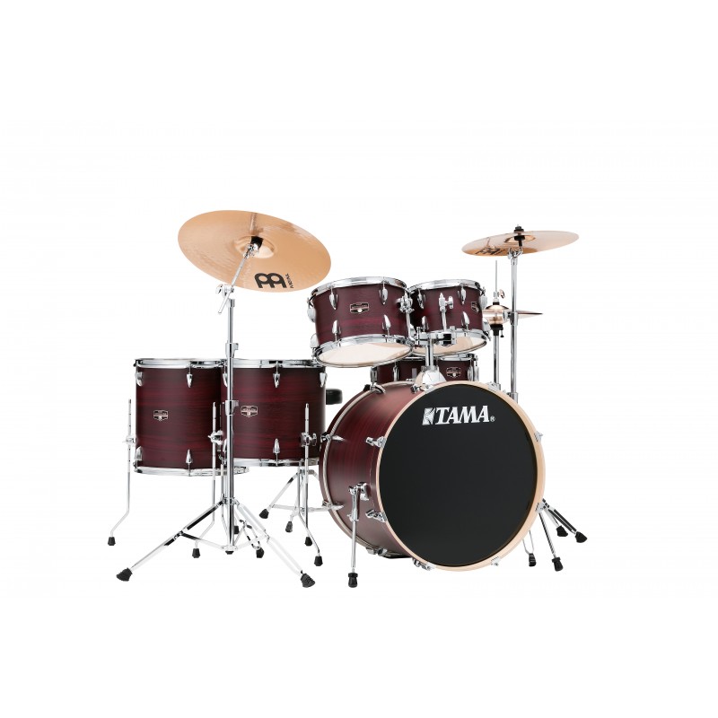 TAMA Imperialstar Drumset Burgundy Walnut Wrap