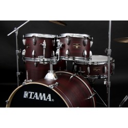 TAMA Imperialstar Drumset Burgundy Walnut Wrap