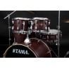 TAMA Imperialstar Drumset Burgundy Walnut Wrap