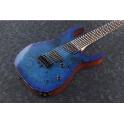 IBANEZ RG Serie E-Gitarre 7 String Saphire Blue Flat Burst