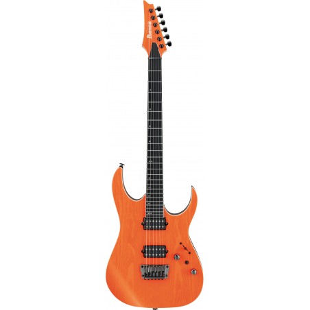 IBANEZ RG-Series E-Gitarre 6 String Transparent Fluorescent Orange + Case