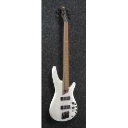 IBANEZ SR-Series E-Bass 5 String Pearl White Matte + Gigbag