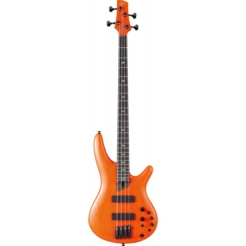 IBANEZ SR Serie E-Bass 4 String Orange Solar Flare + Case
