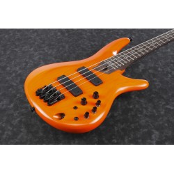 IBANEZ SR Serie E-Bass 4 String Orange Solar Flare + Case